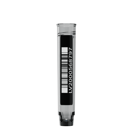 1 ml-es cső kupak nélkül