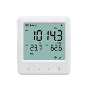 ZTX-P10 barométer, páratartalom és hőmérséklet adatgyűjtő nagyméretű kijelzővel (300…1100) hPa, (-30…+65) °C, (0…100) %RH