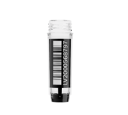 MX500 500 µl cryotube with external thread, bottom 2D code, side 1D &  HR code, without cap, sterile, bulk, 4800 pc / case