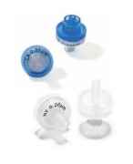 Syringe filter, PFAS free, cellulose acetate, 0.45µm, diameter: 13 mm, acrylic housing, yellow color, 100 pcs / pack