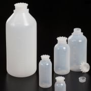 Folyadék flakon, szűknyakú, kupakkal, 125 ml