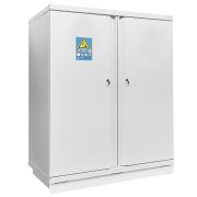 790+2FLI Safety cabinet for lithium battery storage and charge, white, 90 minutes, 2 doors, without shelves, 2050x 1502 x 903 mm