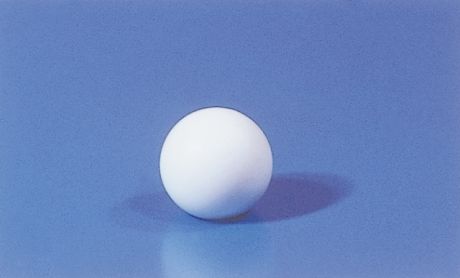 Gömbölyű mágneses keverőbaba teflon bevonattal