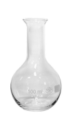 Flask with narrow neck, 100 ml, Simax glass