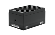 XLX4000 automation-friendly tube rack with left-side code, aseptic, 50 pc / case