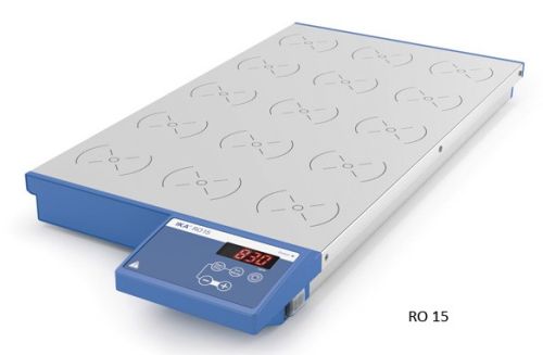 IKA RO and RT series magnetic stirrers with several positions