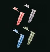 PCR cső, 0,5 ml, beosztással, piros, 1.000 db/csomag