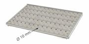 Perforated stainless steel shelf for 55, 75 litre chamber