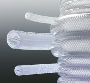 PVC cső erősített, áttetsző, 4 x 10 mm