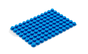 IT96 push cap for tubes, blue, for MI500 / LI1000 tubes, aseptic, 96 db x 10 mat / case