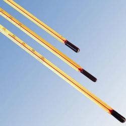 Laboratory thermometer with red filling, normal division