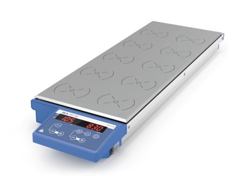 IKA RO and RT series magnetic stirrers with several positions