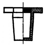 Plastic stopper, NS 24/29