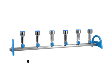 Type B, can be equipped with various filter holders 6 mh. filter stand