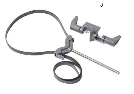 clamp for 300 mm vessels (RW 28 digital/basic, Eurostar 20 high speed digital 60-200-P4 digital/control)