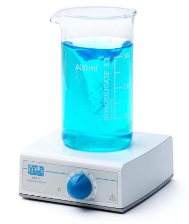 Velp MST mágneses keverő, új forma, 5 liter, 1.100 rpm