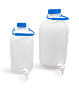 Folyadékballon, csappal, 10 liter, magasság: 425 mm, átmérő: 210 mm
