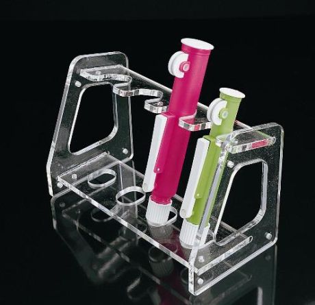 Stand for 4 pipette pump