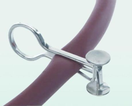 Mohr type pinchcock clamp