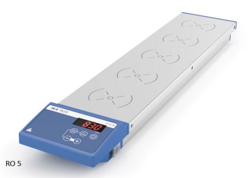 IKA RO and RT series magnetic stirrers with several positions