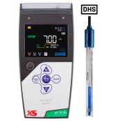 pH 70 Vio DHS hordozható pH mérő, 201T DHS elektródával, beépített hőmérséklet szenzorral