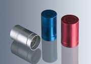 Test tube caps, 12/13 mm, green, 100 pc/pack