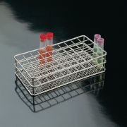 Stainless steel racks, 91,5x63x35 mm, 24 places