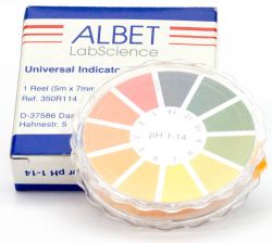 pH indicator papers