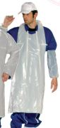 PE foil apron, 120x70 cm, 100 pc/pack