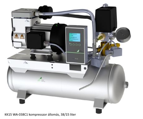 KK15 WA-038C1 compressor station, 38/15 liters