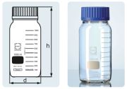 Laboratóriumi üveg, GLS 80, 1.000 ml