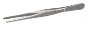 Forceps 18/10 steel, blunt, L=300mm
