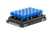 XXLX4000 4 ml (tissue) cryotube with external thread, bottom 2D code, TLM compatible, without cap, aseptic, automation-friendly rack with left-side code, 24 pc x 50 rack / case