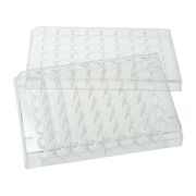 48 lyukú sejttenyésztő lemez fedéllel, 0,84cm2, felületkezelt, steril, egyesével csomagolt, 50 db / csomag