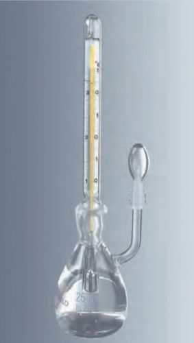 Pycnometer, class A, with three decimal accuracy
