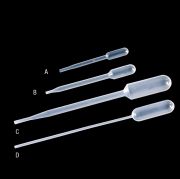 Pasteur pipette, 4.6 ml, 155 mm, 500 pc/case