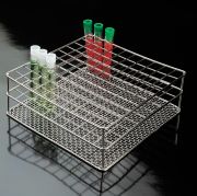 Stainless steel rack, 110x75x60 mm, 24 places