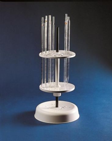 Pipettaállvány, fehér színű