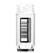 XXLX4000 4 ml (tissue) cryotube with external thread, bottom 2D code, side 1D &  HR code, without cap, sterile, bulk, 240 pc / case