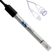 Vezetőképesség cella, 2301T/5, ATC-vel, C=1, mérési tartomány 10µS -100mS, 5 méteres BNC/Cinch kábellel