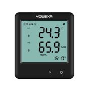 ZPD-H10 páratartalom és hőmérséklet adatgyűjtő nagyméretű kijelzővel  (-10…+65) °C, (0…100) %RH